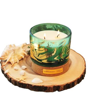 China Art Candle Best Quality Ocean Series Scented Candles Luxury Private Label Scented Luxury Scented Soy Wax Candle Bulk for sale