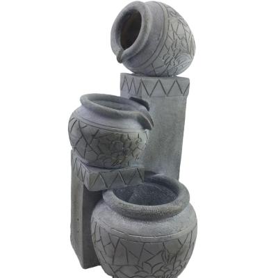 China Wholesale High Quality Farmhouse Polyresin Minds Garden Item Fountain Stream Waterfall Fountain for sale