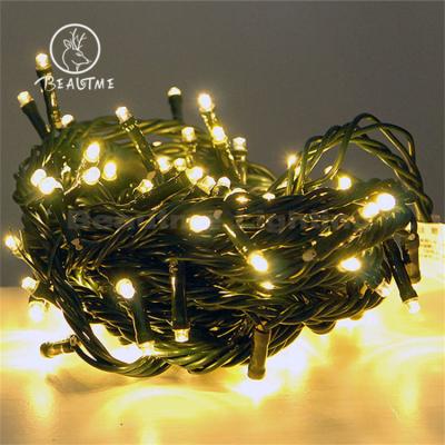 China Commercial use factory direct outdoor led string twinkle light holiday lights decoration for sale