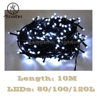 China 20m200leds Twinkle Lights Holiday LED String Lights IP44 IP65 Decoration Indoor Christmas Festival New Year Lines Used for sale