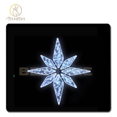 China Commercial Use CW Star Christmas Light Pattern Led Pattern Light Holiday Lighting Decoration Garden Street Road Mall Christmas Shopping Holiday for sale