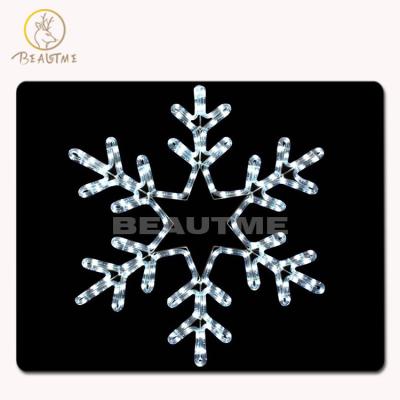 China Christmas Decor IP65 110V220V Commercial Use IP67 Dia96cm Christmas Snowflake Pattern Light Holiday Lighting 2D Pattern Lamp for sale