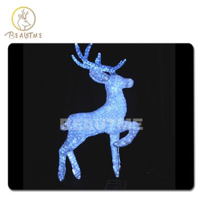 China Commercial Use IP44 IP65 Waterproof Reindeer Pattern Light in Holiday Lighting 3D Pattern Light for Christmas Decoration Park Fun Ground for sale