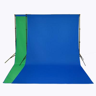 China Factory High Quality SOLID COLOR Roll Up 2m*2m Green Screen Backdrop Background Roll Up Green Screen With Stands for sale