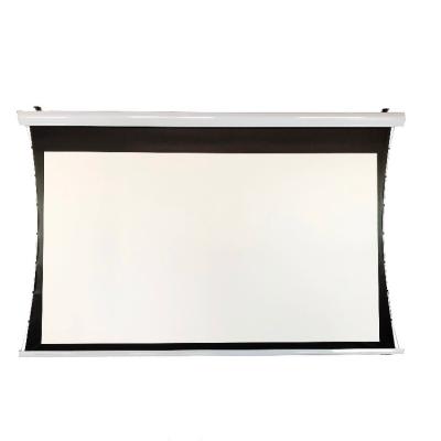 China 100 Inch 16:9 Table Tension Projection Screen Matt White /Soft Rolling Soft Metal for sale