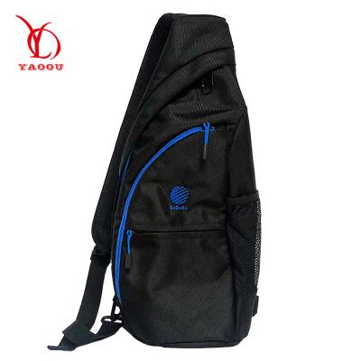 China Waterproof Anti Theft Chest Bag Men's Canvas Messenger Bag Chest Shoulder Bag for sale