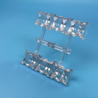 China Plastic LED Parts High Polish Multi Cavity PC / PMMA LED Plastic Injection Mold Parts for sale