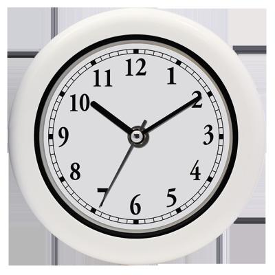 China WC17008 Antique Style White Hot Selling Waterproof Wall Clock for sale