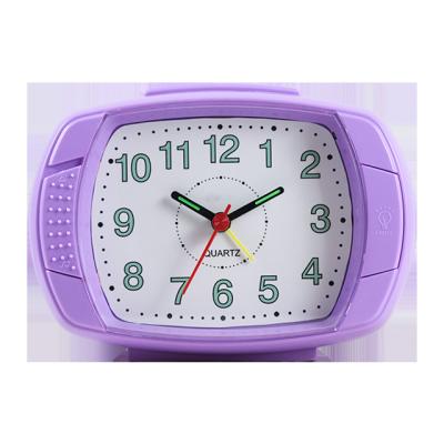 China Antique Purple Style BM13003 Factory Supplier Customize Color Alarm Clock With Nap And Light for sale