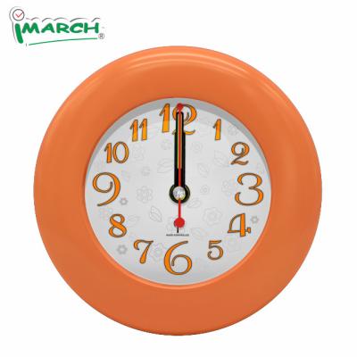 China LUMINOVA Imarch WCRD19001 - CE 2020 orange wall clock 22cm for sale