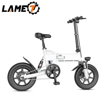 China High Quality Aluminum Alloy Tire 48V 12.5Ah Large Folding 500W Motor Electric Bike Bicycle With Shimano Derailleur for sale