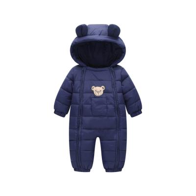 China 2021 New Polyester Children's Down Coat Fall/Winter 100% Baby Overalls Babies Children's Wear for sale