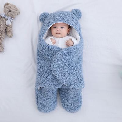 China Hot Sale Wholesale Organic Newborn Baby Sleeping Bags Antibacterial Portable Zipper Poncho Kids Baby Sleeping Bags for sale