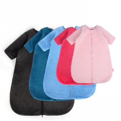 Κίνα Amazon Antibacterial Hot Selling Kids Wrap Organic Cotton Baby Sleeping Bag Winter Portable Blanket Newborn To Fleece For Kids προς πώληση