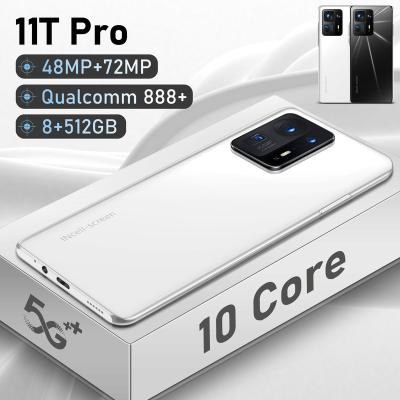 China Hot Selling Dual SIM Card iaomi 11t Cell Phone 8gb+512gb Memory 7.3inch Smartphone 7300mah Dual SIM Card 2022 X Pro Grand Open Handphone for sale