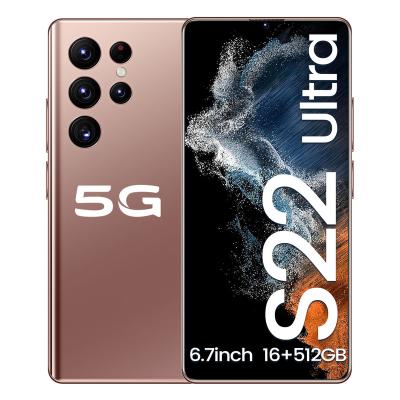 China Original 2022 High Quality Mobile Phones 4G 5G 512GB Dual SIM Card Hote Global Version Smartphone S22 u1tra Unlocked Android 11 Phone for sale