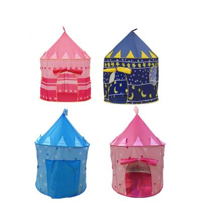 China Pop Toy Easy Folding Up Child Soft Indoor Castle Play Tent House Teepee Kids Tent for sale