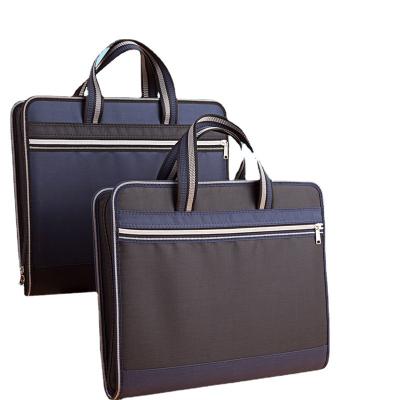 China NATIONAL Newest Customized Oxford Business Gray Men Hand Bag Lawyer Briefcase for sale