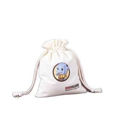 China New Arrivals Good Quality Rope Handle Bag Pouch Gift Canvas Drawstring Storage Exquisite Drawstring Cotton Digital Printed Bag for sale