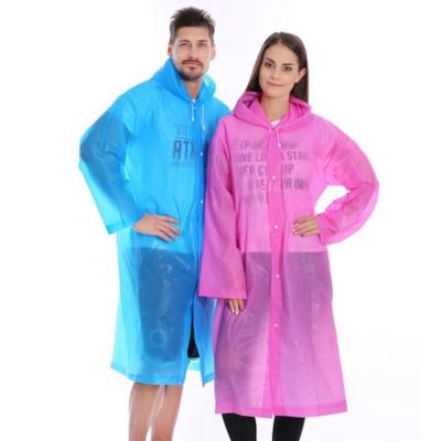 China Reusable Clear Reusable Emergency Raincoat Bachelorette Long Raincoat Heavy Duty Overall Raincoat For Women Men for sale