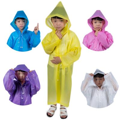 China Bachelor Raincoats Rain Poncho for Raincoat, EVA Raincoats with Elastic Hood and Sleeves for sale