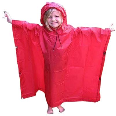 China Non-Toxic EVA Children Camp Climbing Fishing Tour Hiking Thick Material Raincoat Reusable Kids Rain Poncho for sale