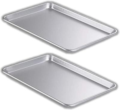 China Viable Aluminum Foil Pan Die Cast Non Stick Rectangle Bakeware Cake Bread Pan Turkey Roaster Baking Tray for sale