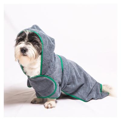 China Sustainable Cotton Terry Cloth Drying Beautiful Autumn Microfiber Cleaning Coat Clothes Clothes Jackets For Dog Pet for sale