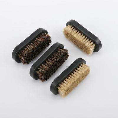 China Hand Factory Price Horsehair Shoe Brush Cleaning Brush Shoe Brush for sale