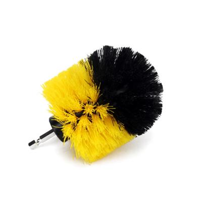 China Good Cleaning Quality Customized Rust Removal Drill Feather Professional Cleaning Polishing Cleaning Brush for sale