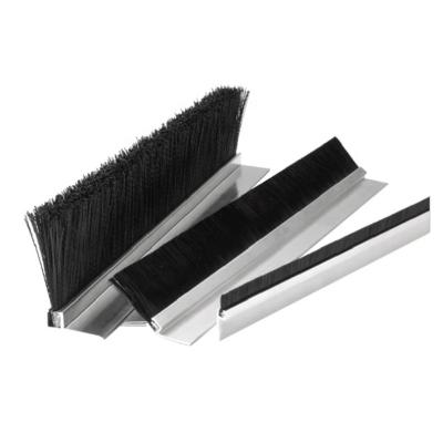 China Customized high quality dustproof sealing/cleaning door/sealing door cleaning dustproof aluminum handle brush seal strip for sale