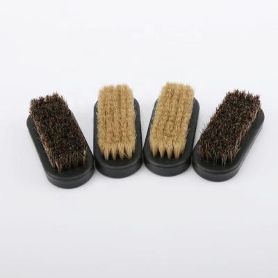 China Mini Pinceles Of A Plastic Pure Hog Hair Guard Bristle Brush for sale