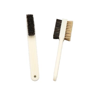 China New Design Long Handle Double Side Shoe Brush Stocked Cleaning Brush for sale