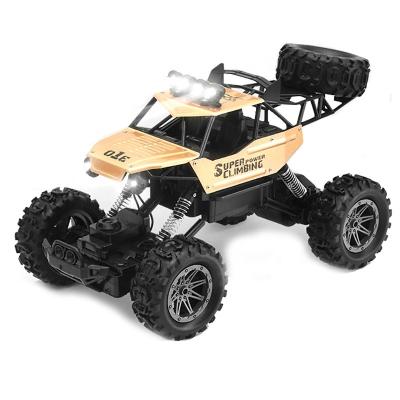 China With Large Size Crawler RC Car Rock Lights 1:10 4WD Remote Control Toys for sale