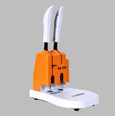 China Desktop Calendar Binding Machine Paper Document Drilling And Desktop Manual Binding Machine 310*200*360mm for sale