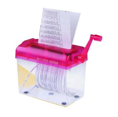 China Cheap Price Office Equipment MINI Plastic Paper Shredder And Desktop Crusher Machine for sale