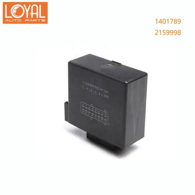 China High quality ABS flasher relay unit 24V 16PINS 2159998 flasher relay OE 1401789 1328548 for scania truck for sale