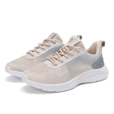 China CUSHIONED 2021 New Arrivals Women Sports Shoes Lady Walking Fashion Breathable Thick Bottom Women Sports Shoes for sale