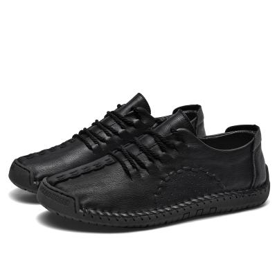 China Large Size New Arrival Fashion Trend Fashion Comfortable Sports Shoes Durable Leather Hand Made Shoes For Men for sale