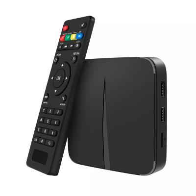 China USB 2.0 *2 STB voice control tv box 4gb 32gb wifi 2.4g 5g tv box android set top box for sale