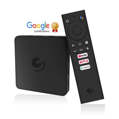 China Google and netflix certified Google 2021 Certified Ematic TV BOX Amlogic S905X AGT419 2GB Ram 8GB ROM Netflix Smart Android TV Box for sale