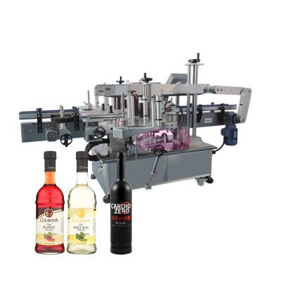 China Shape high quality sticker bun food hologram labeling machine double side labeling machine for sale