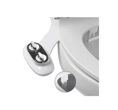 China Modern Adjustable 2 Toilet ABS Material Bidet Jetting Toilet Bidet Sprayer for sale