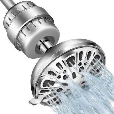 China With Combined Switch 15 Stages 9 Shower Filter Modes High Pressure Filtered Shower Heads for sale