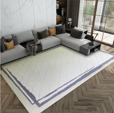 China Non-slip Fabric Fullness Rectangle Floor Carpets Living Room Sofas Bedroom Print Rug And Cover for sale