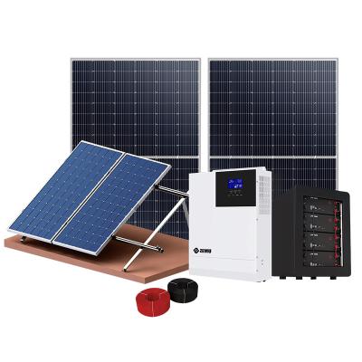 China Home Off Grid Solar Power System 5kw 10Kw Home Solar Panel Home Kit Solar Power Home System for sale