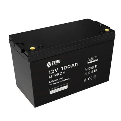 China Factory price 200ah rv lithium battery storage rv energy storage cheap solar power battery 100Ah for sale