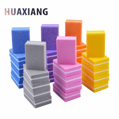 China Easy Apply Disposable Pad Block Free Sample Nail Sanding Pad For Nail Salon Nail File Suppliers for sale