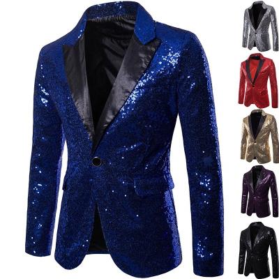 China TaoYan 2022 Sequin Good Quality Mens Breathable Blazers Mens Suits for sale