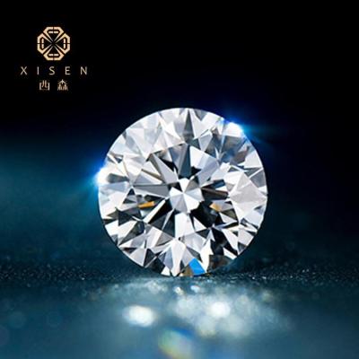 China Wholesale Custom Loose Jewelry Rings IGI GIA Certified High Quality Shining VVS1 Diamonds Earrings Necklace Lab Made Diamonds Round Cutut CVD Diamond Maker for sale